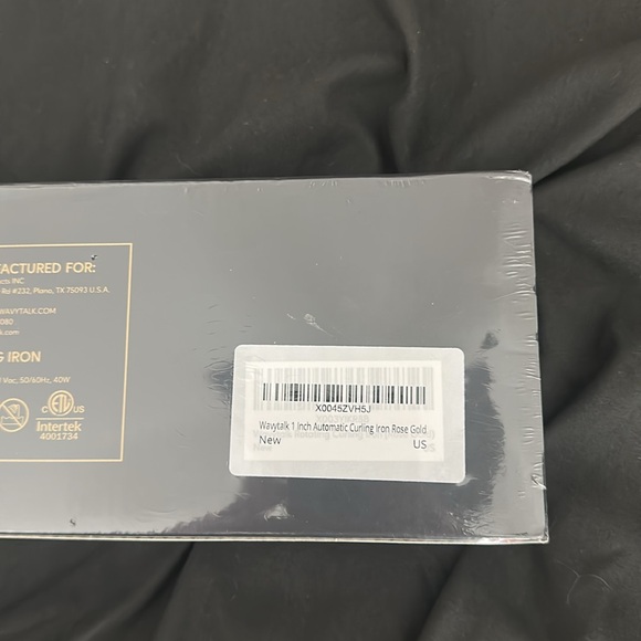 Wavytalk Automatic Rotating Curling Iron - Black - Picture 2 of 2